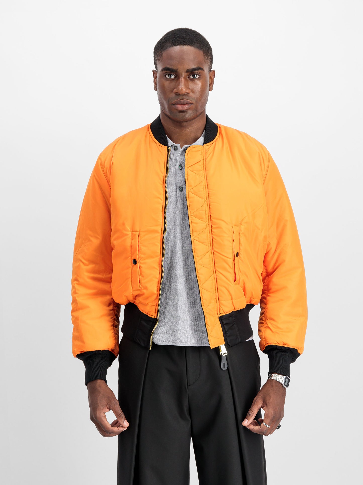 ALPHA INDUSTRIES - MA-1 Heritage Bomber Black