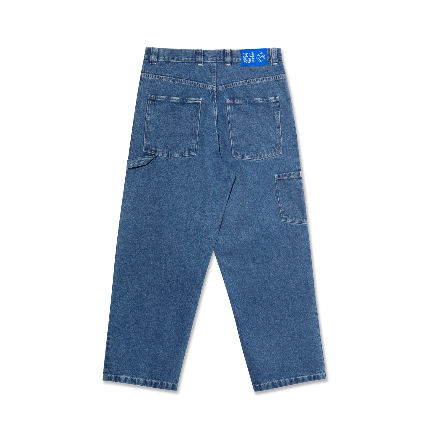 POLAR SKATE - Big Boy Work Pant Blue Wash