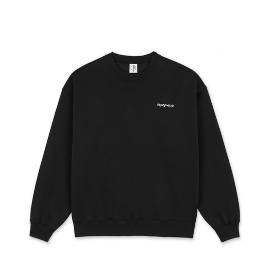 POLAR SKATE - Surf Logo Dave Crewneck Black