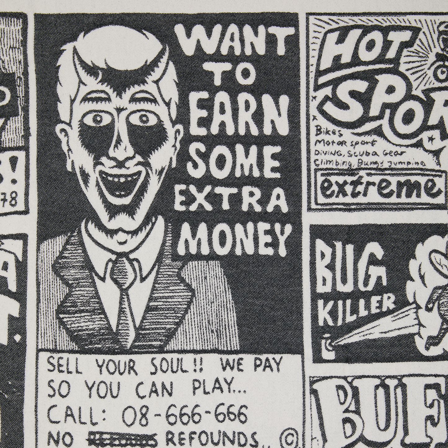 POLAR SKATE - Picnic Blanket Newspaper