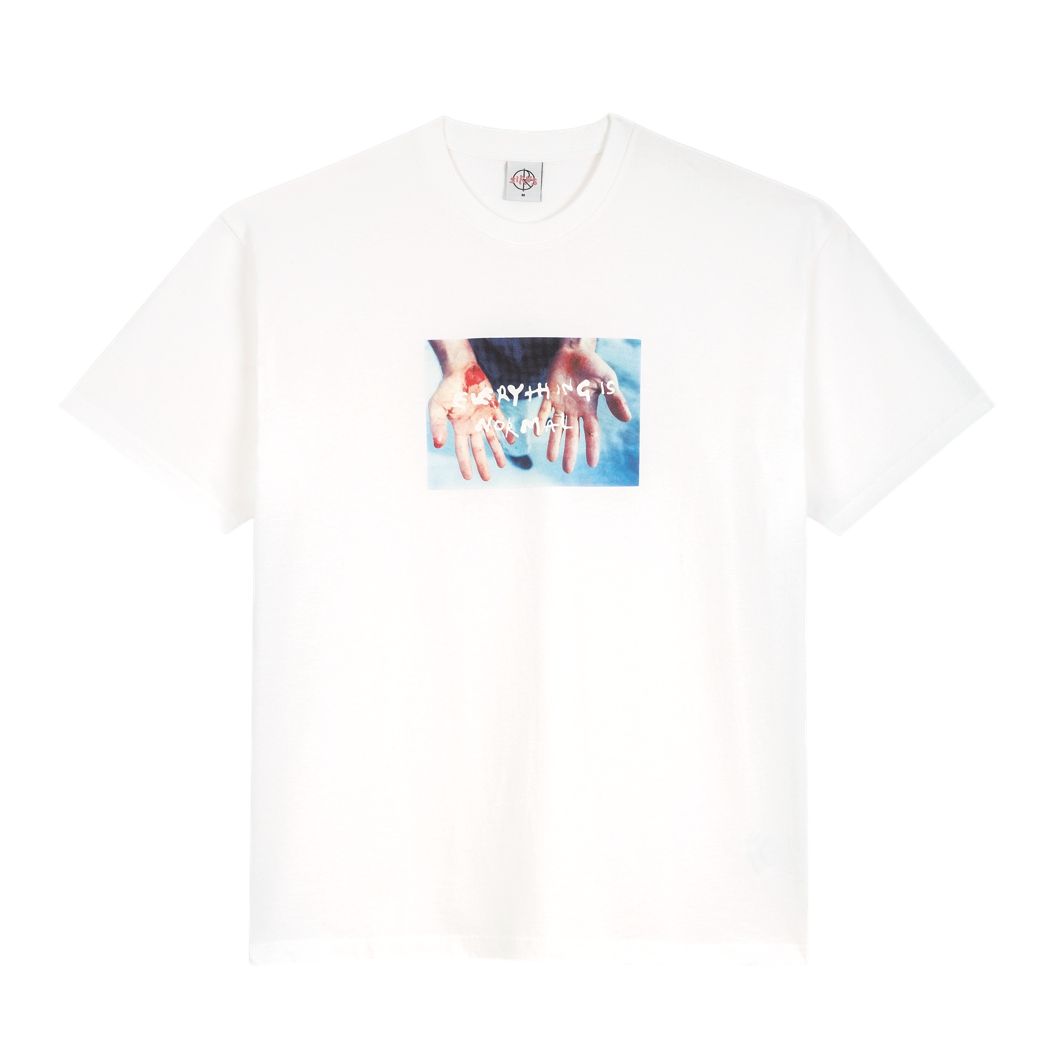 POLAR SKATE - Commitment T-Shirt White
