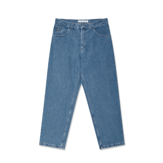 POLAR SKATE - '93! Denim Pants Mid Blue