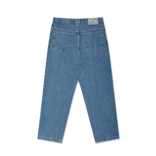 POLAR SKATE - '93! Denim Pants Mid Blue