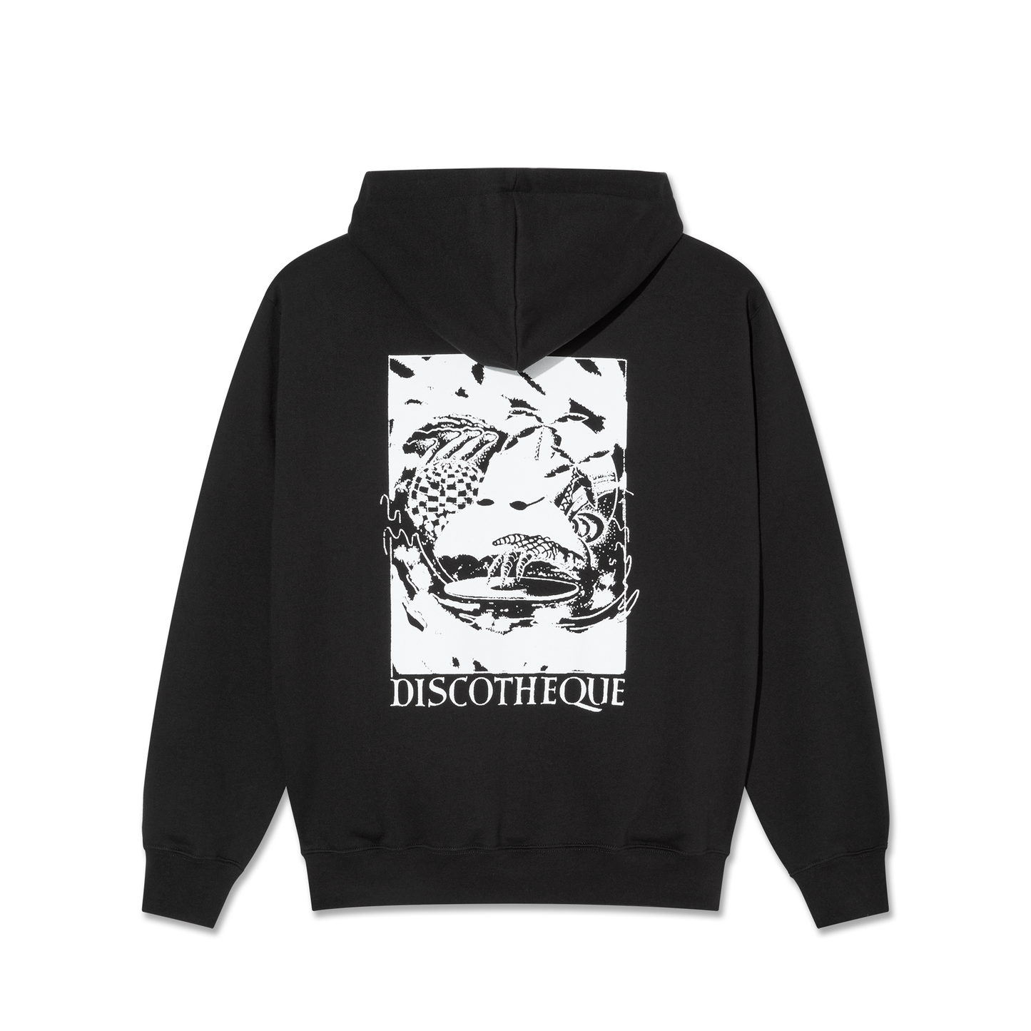 POLAR SKATE - Dave Hoodie Discotheque Black