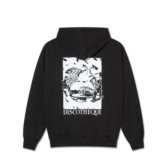 POLAR SKATE - Dave Hoodie Discotheque Black