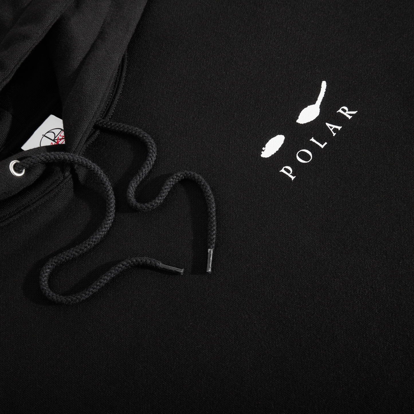 POLAR SKATE - Dave Hoodie Discotheque Black
