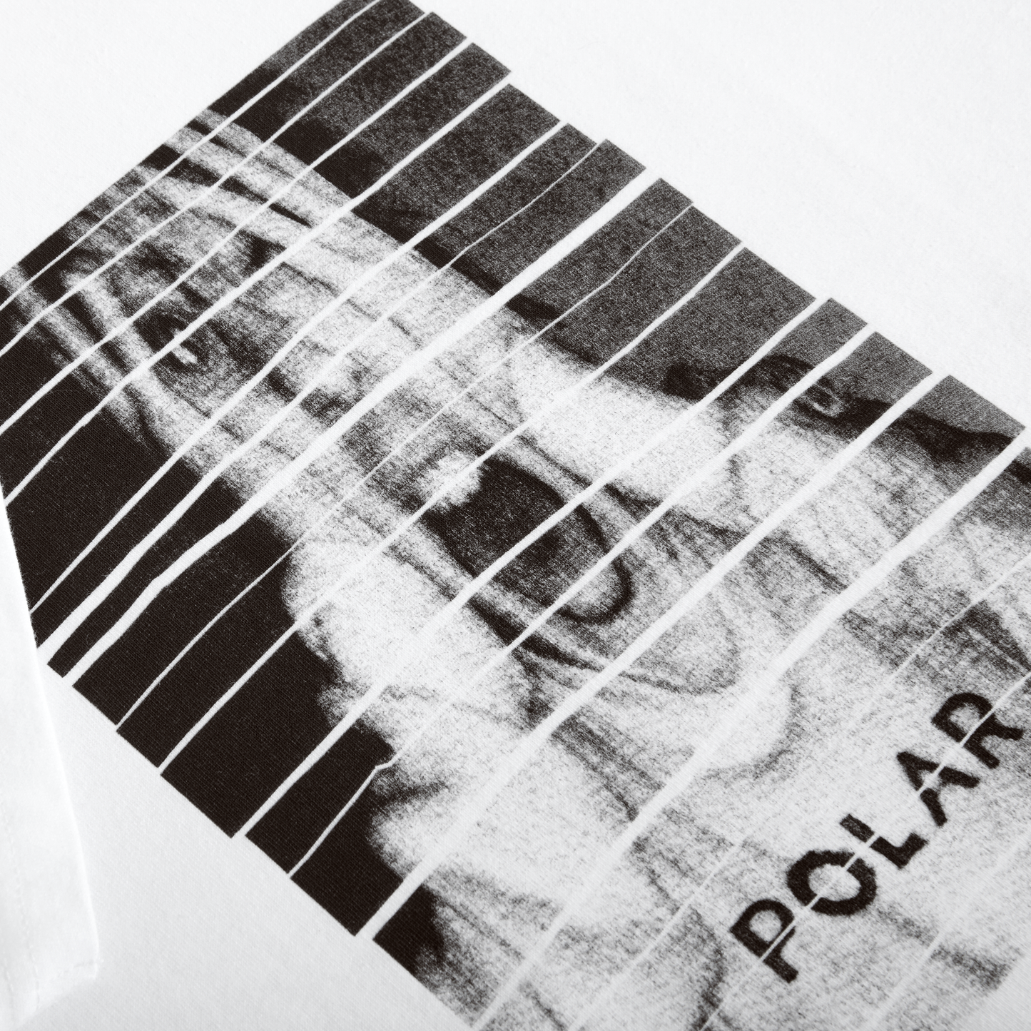 POLAR SKATE - Scream T-Shirt White