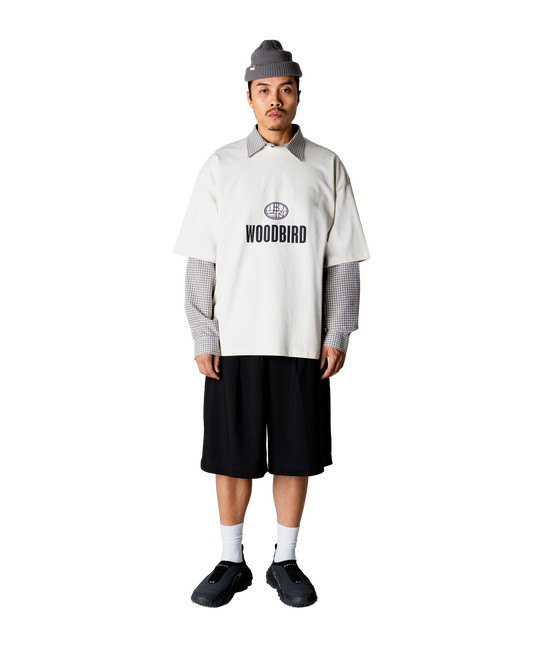 WOODBIRD - WBBeam Nine T-Shirt Offwhite