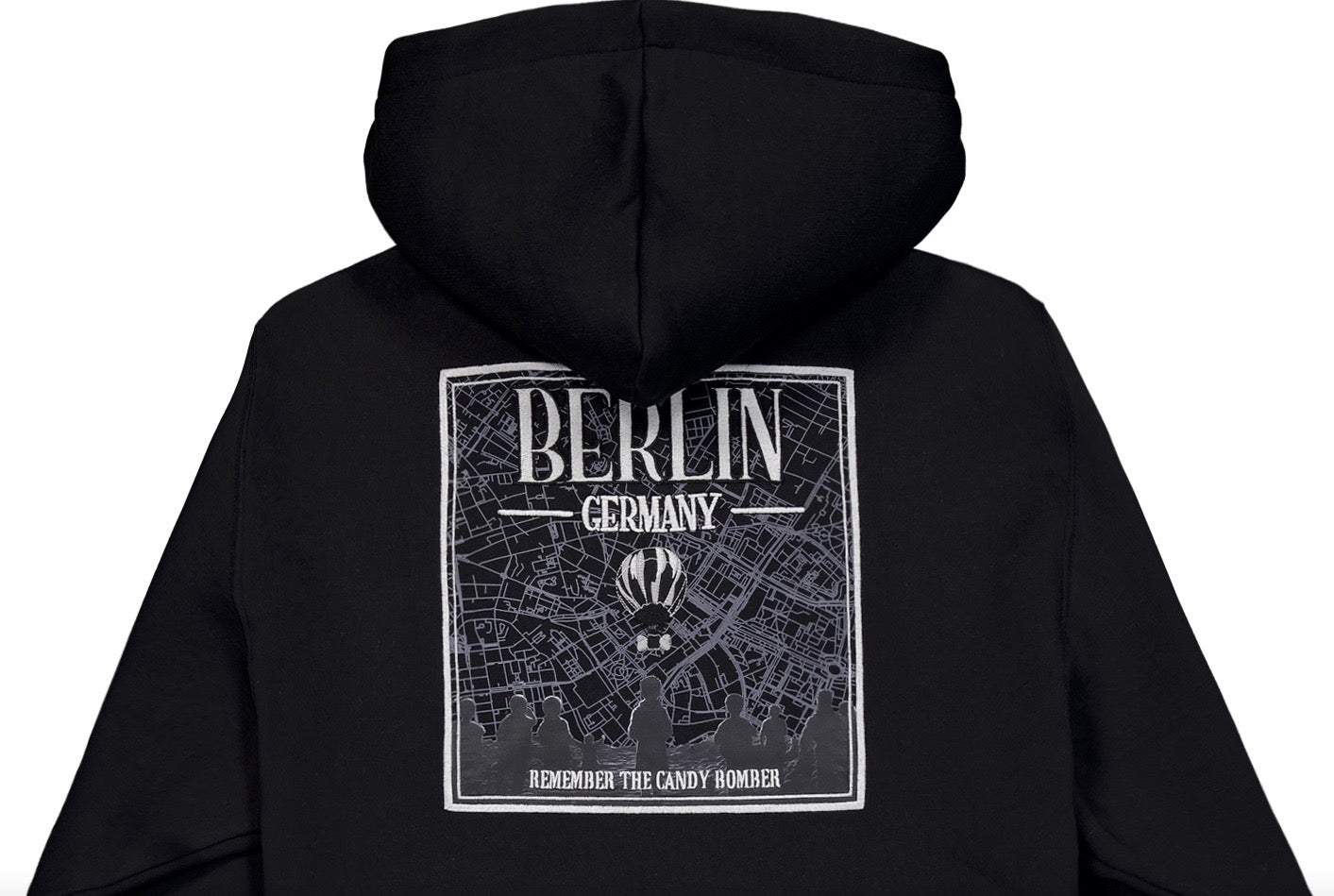 ALPHA INDUSTRIES - Berlin Candy Bomber Hoody Black