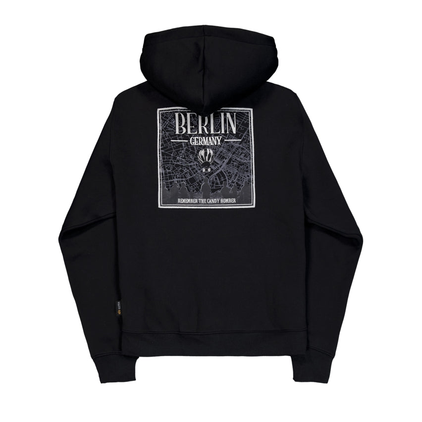 ALPHA INDUSTRIES - Berlin Candy Bomber Hoody Black