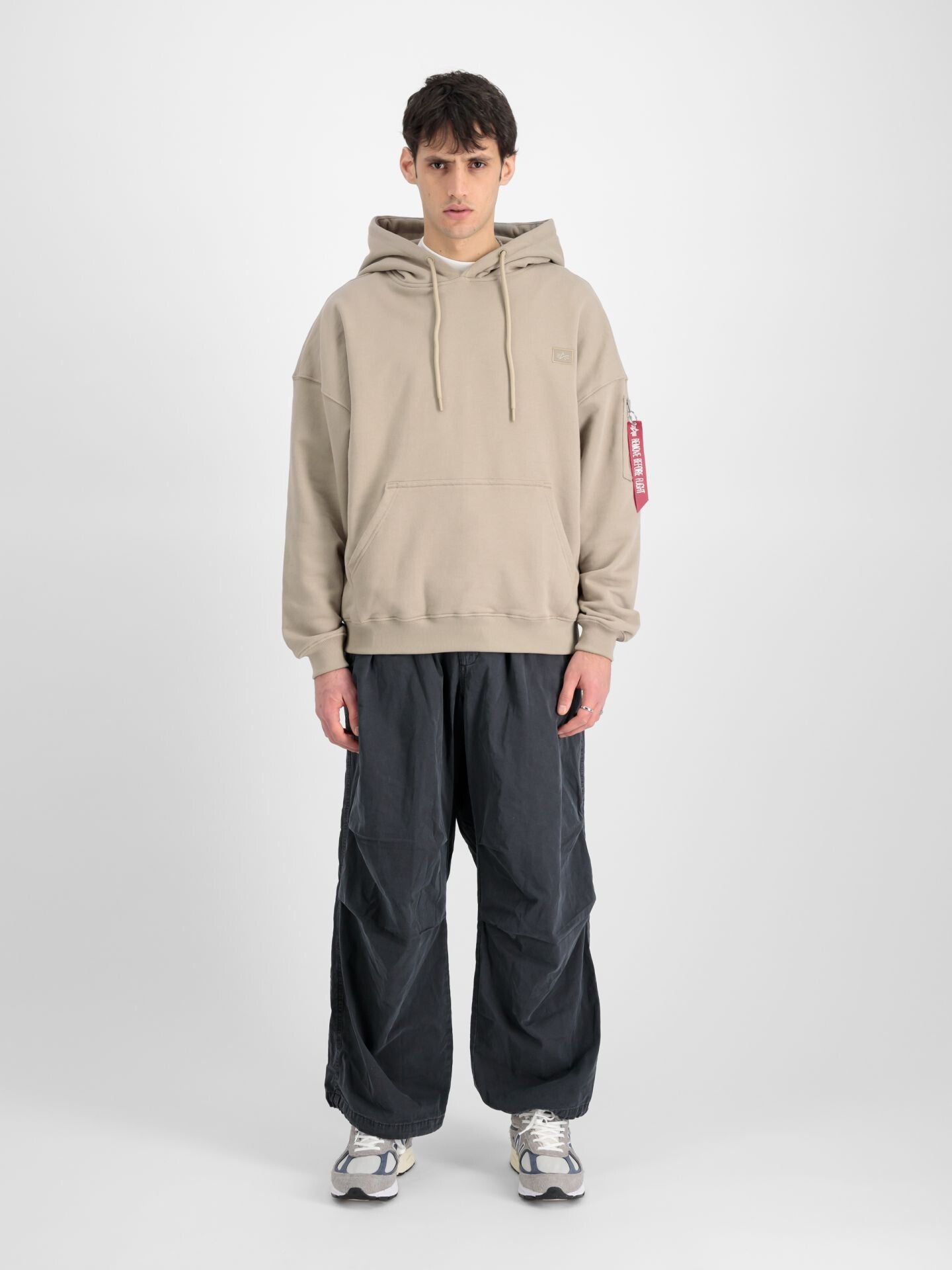 ALPHA INDUSTRIES - Alpha Essentials RL Hoody Vintage Sand