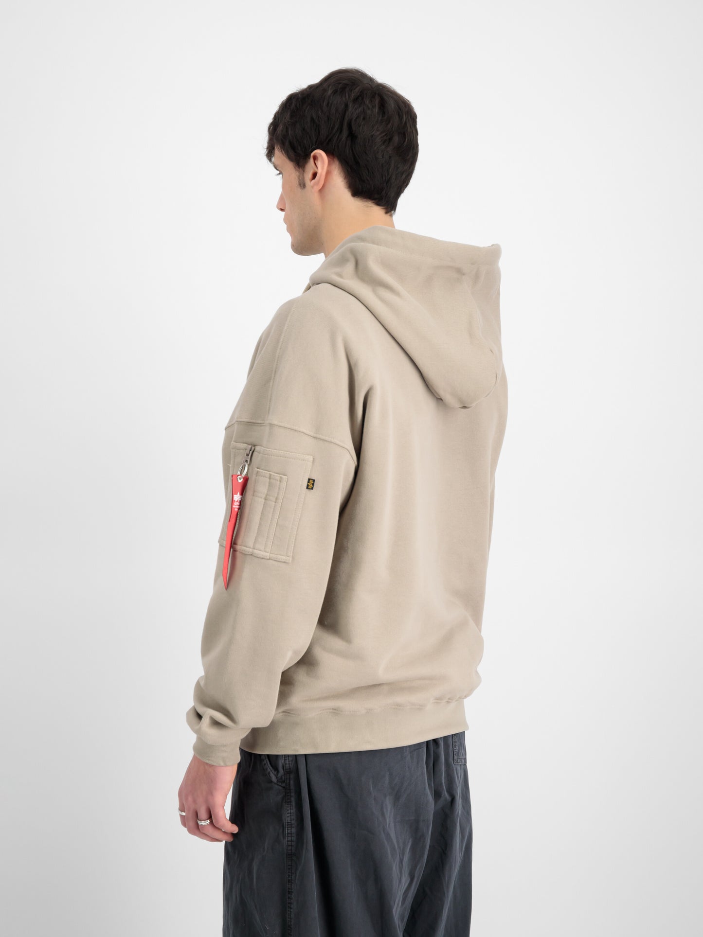 ALPHA INDUSTRIES - Alpha Essentials RL Hoody Vintage Sand