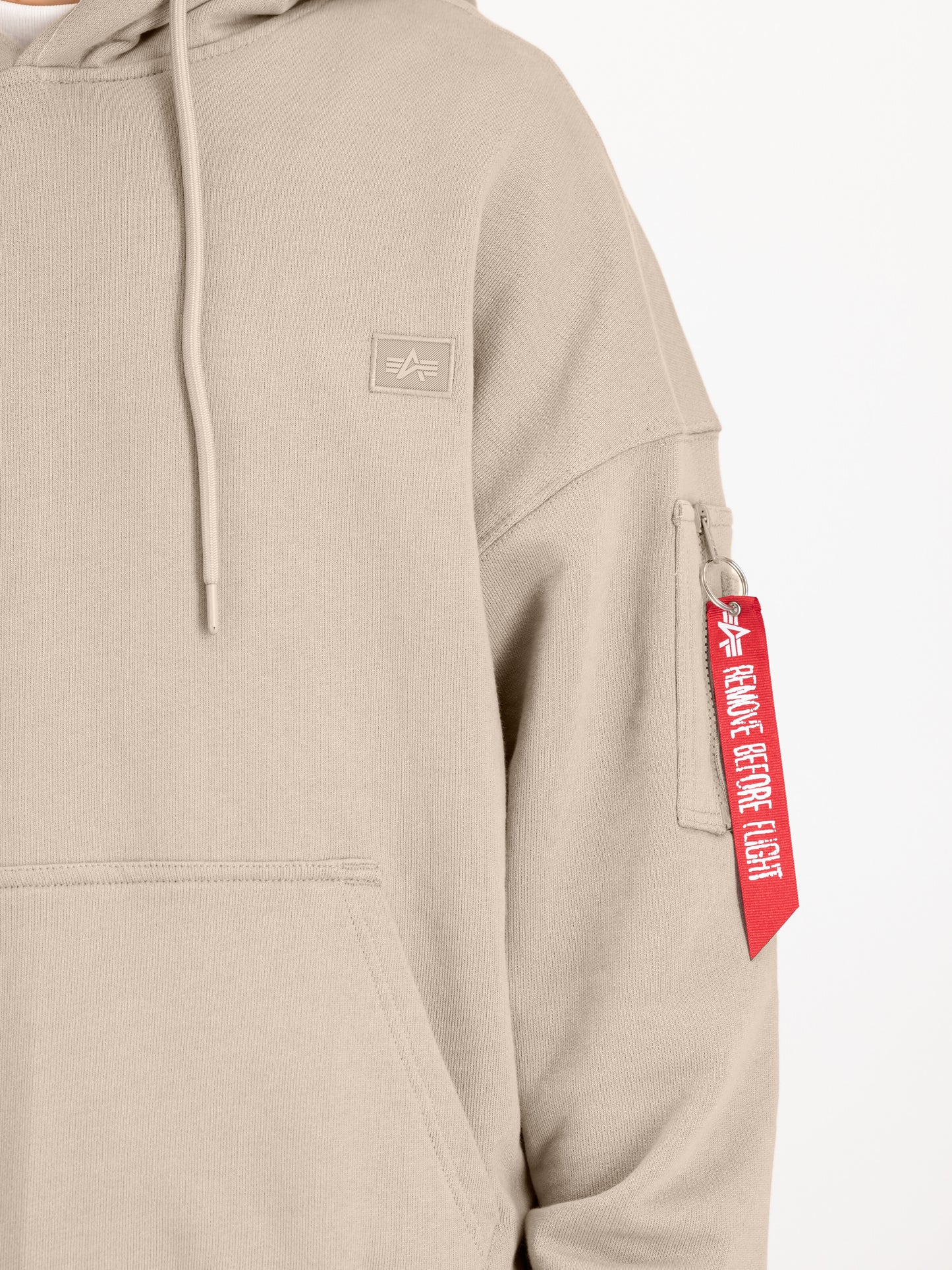 ALPHA INDUSTRIES - Alpha Essentials RL Hoody Vintage Sand
