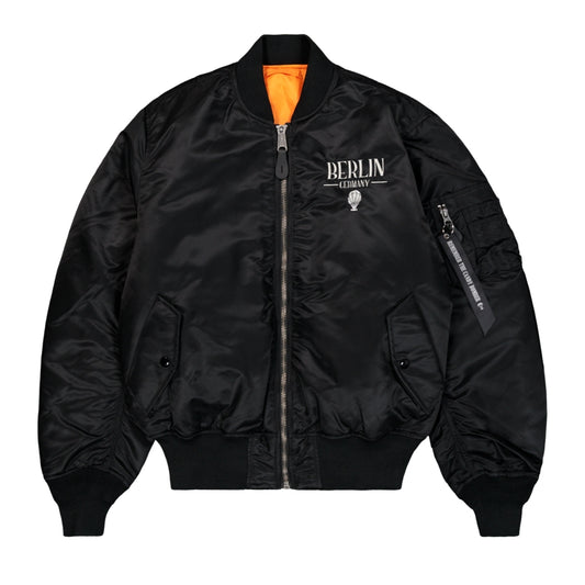 ALPHA INDUSTRIES - MA-1 Berlin Candy Bomber Black