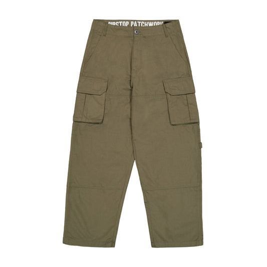 ALPHA INDUSTRIES - Ripstop Patchwork Pant Dark Olive
