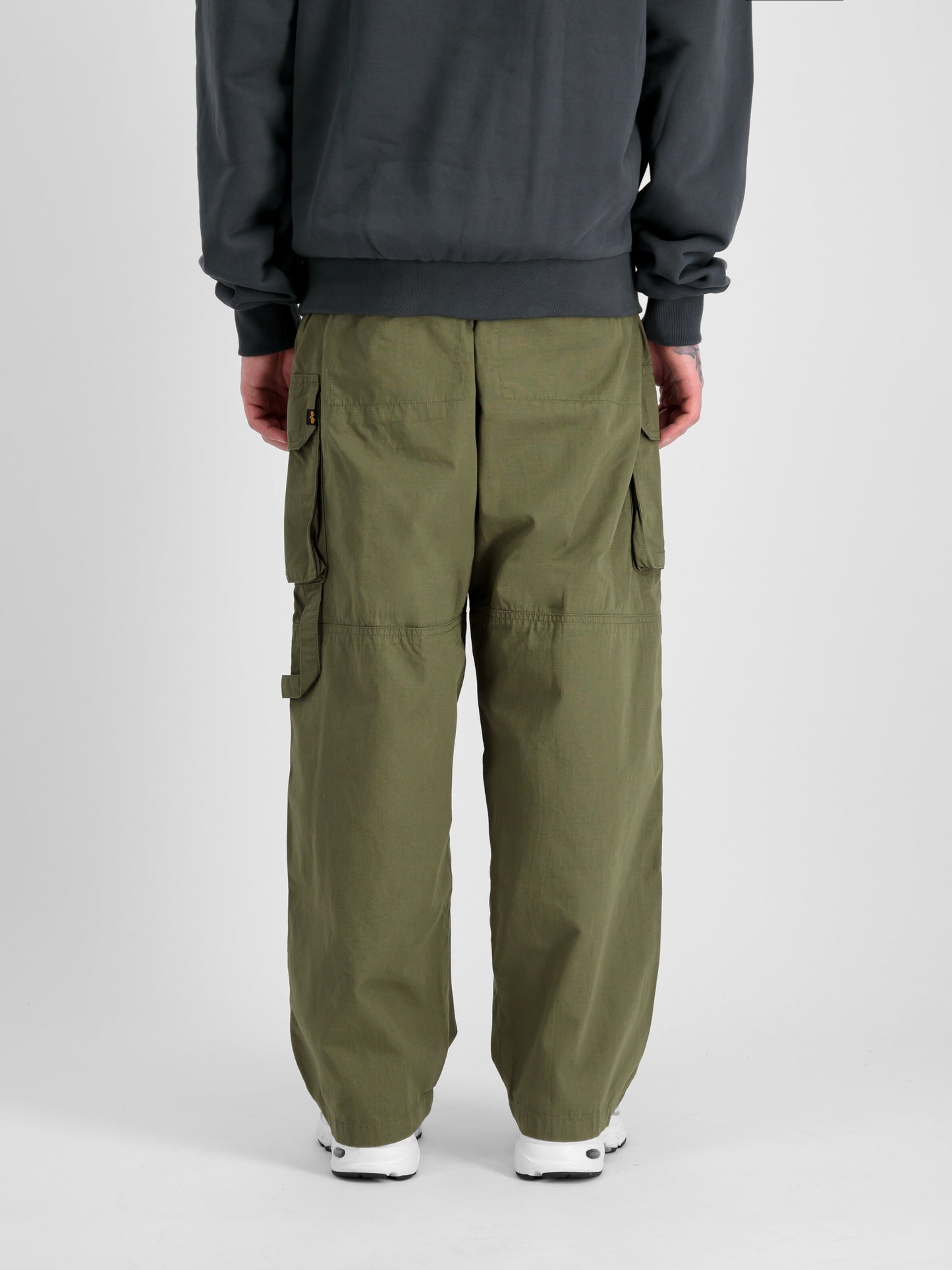 ALPHA INDUSTRIES - Ripstop Patchwork Pant Dark Olive