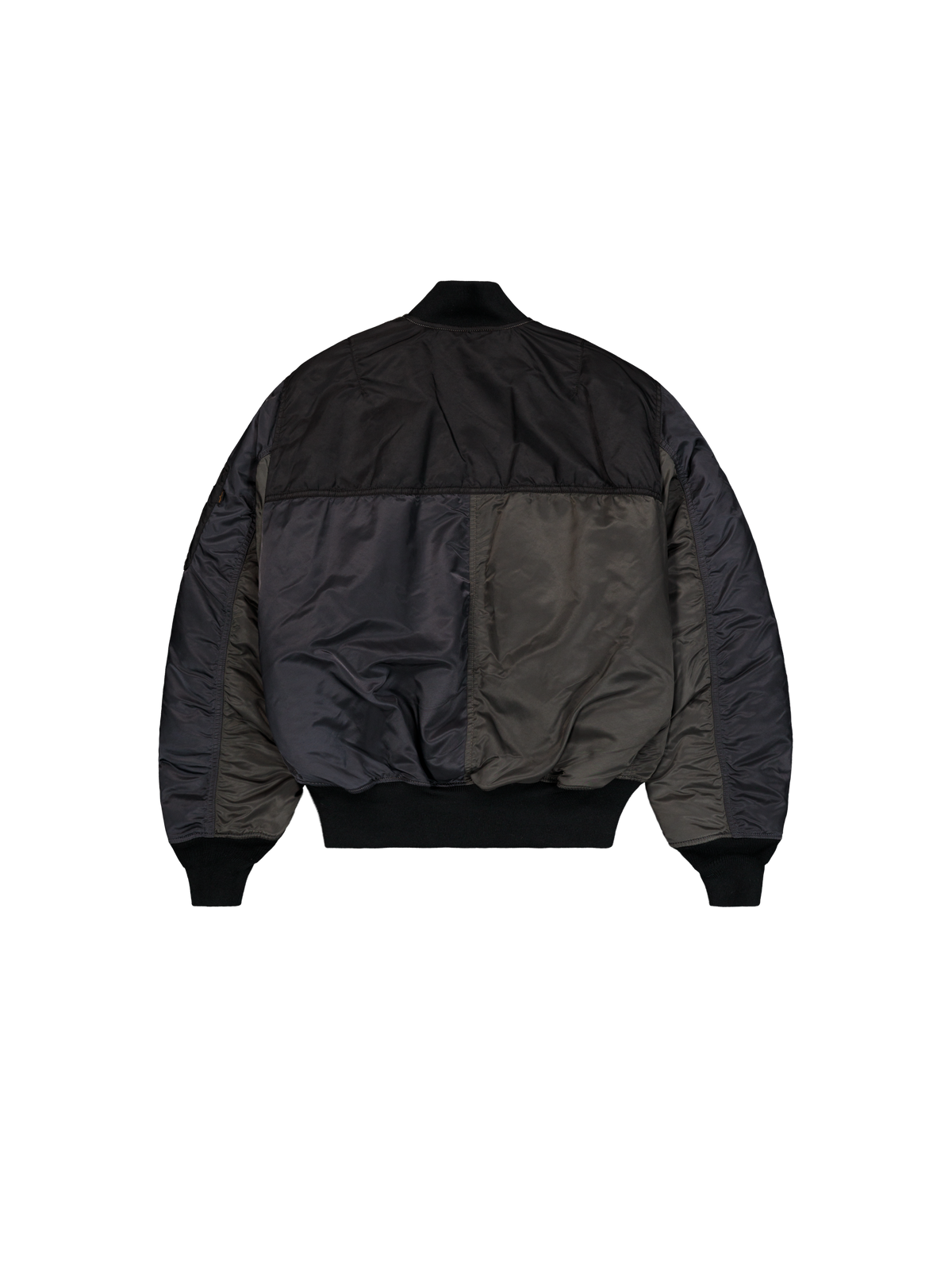 ALPHA INDUSTRIES - MA-1 Tricolor Bomber Jacket Black