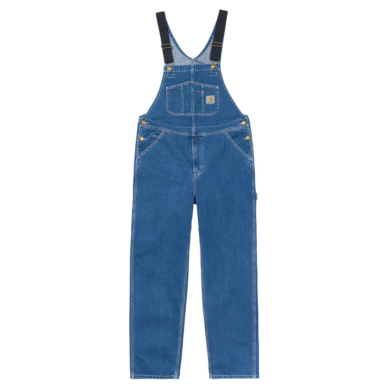 CARHARTT WIP - Bib Overall Blue Stone Washed