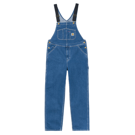 CARHARTT WIP - Bib Overall Blue Stone Washed