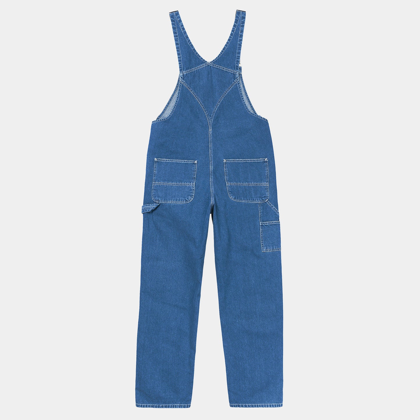 CARHARTT WIP - Bib Overall Blue Stone Washed