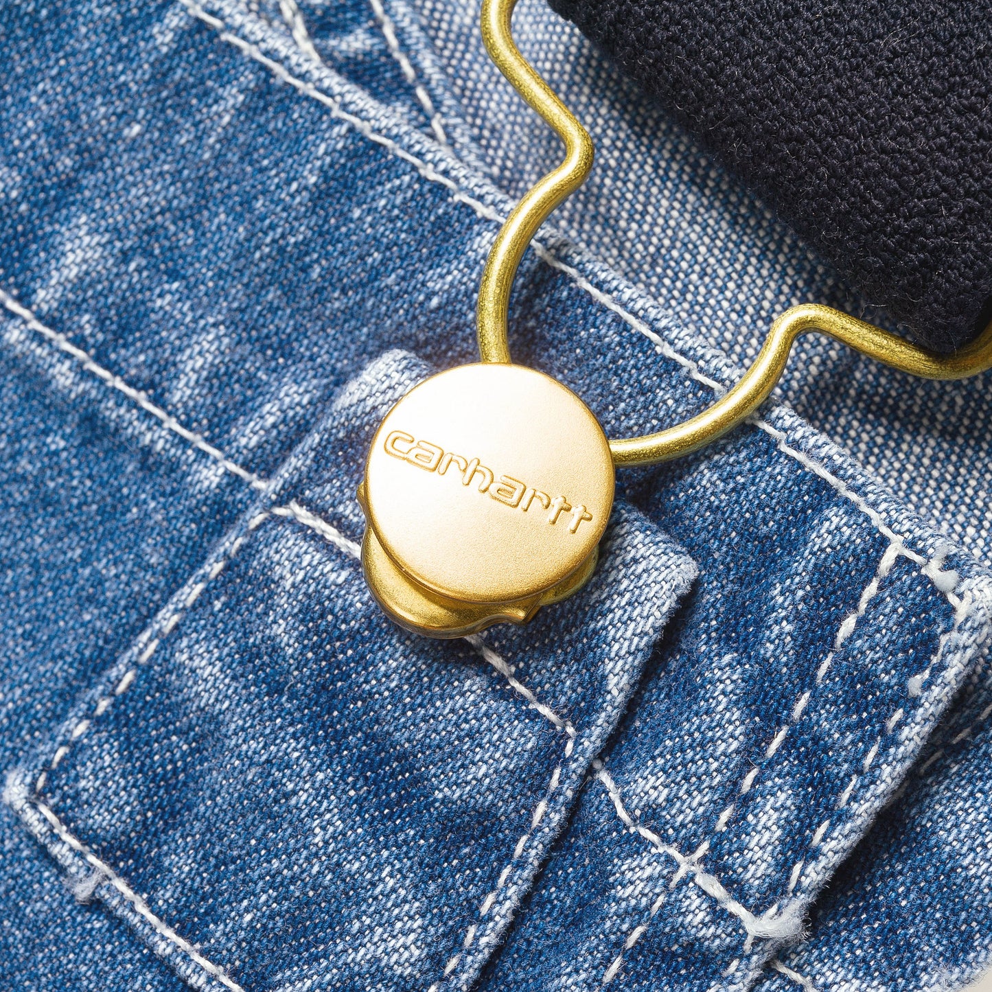 CARHARTT WIP - Bib Overall Blue Stone Washed