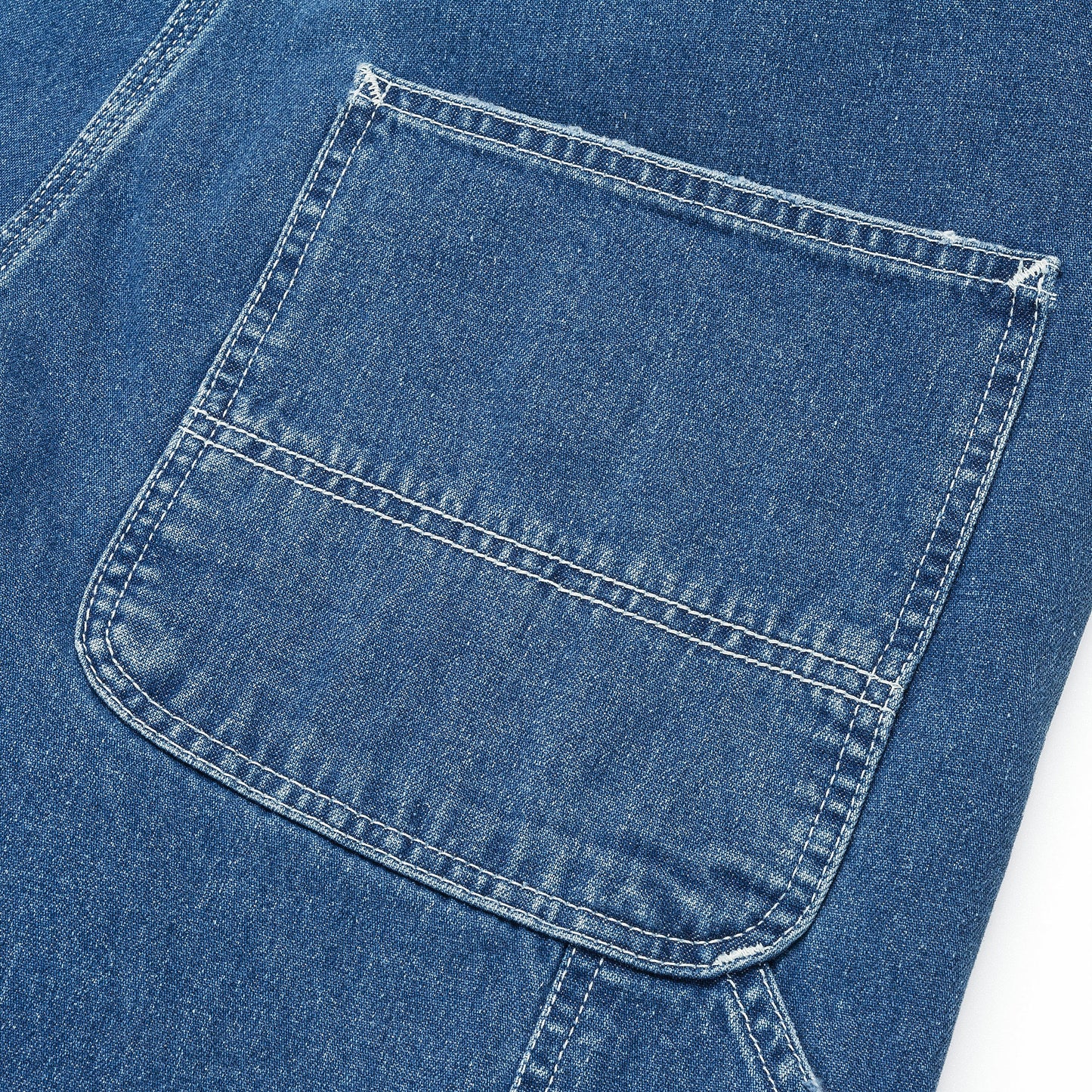 CARHARTT WIP - Bib Overall Blue Stone Washed