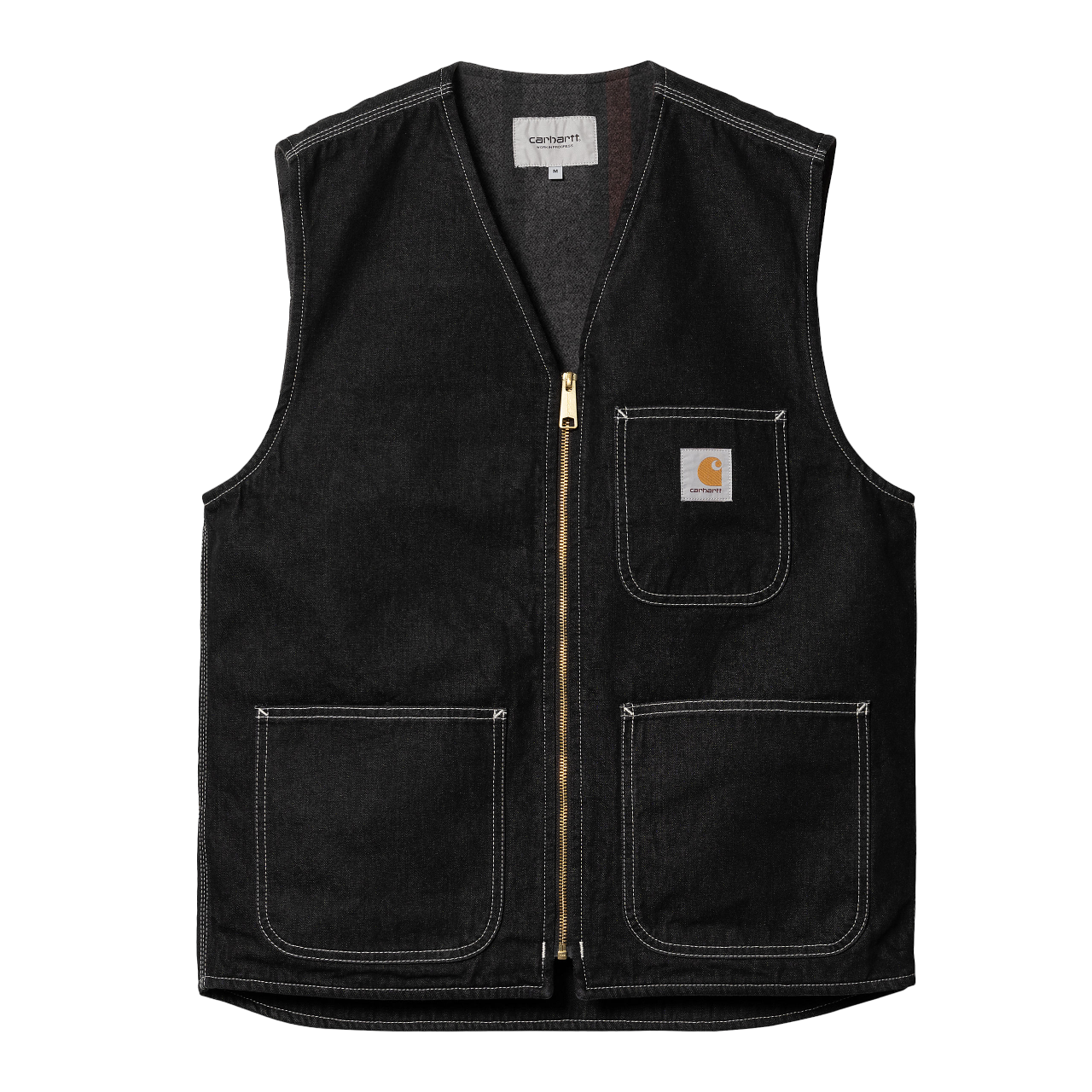 CARHARTT WIP - Chore Vest Black One Wash