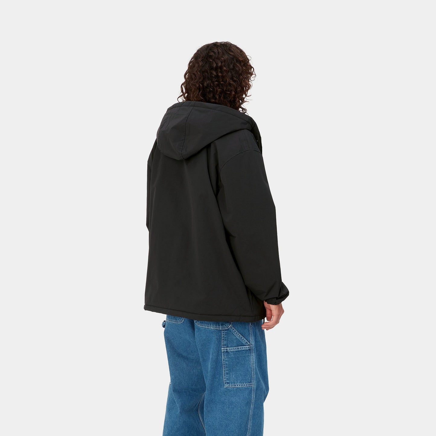 CARHARTT WIP - Hooded Coach Jacket Black