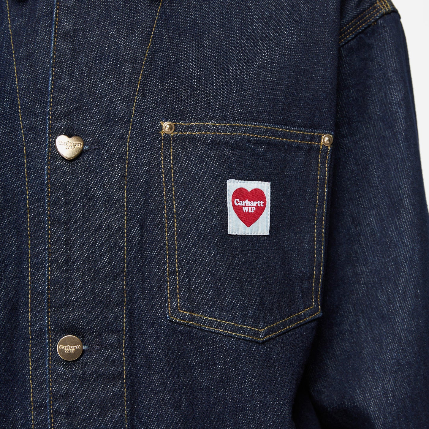 CARHARTT WIP - Nash Jacket Blue Rinsed