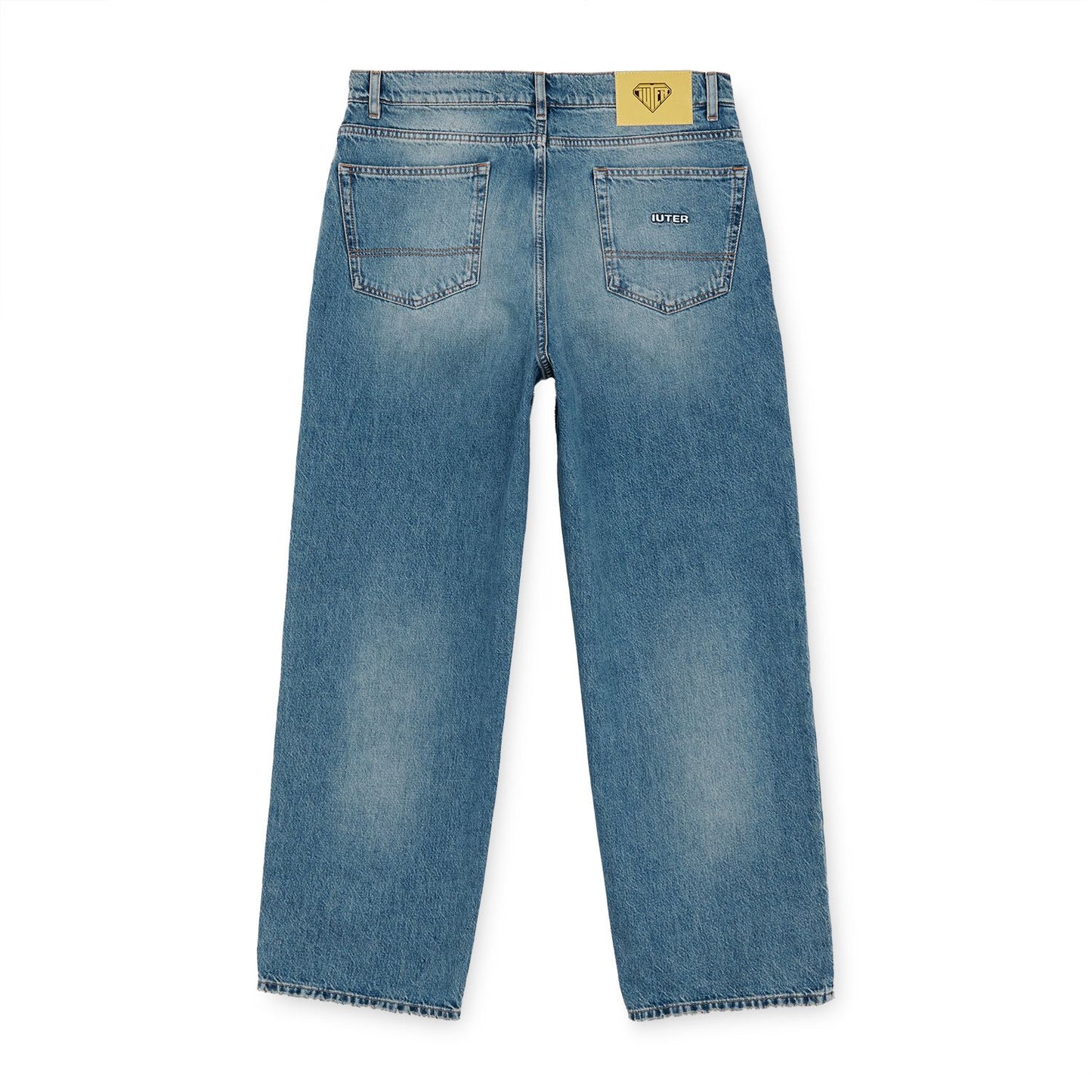 IUTER - Baggy Denim Pants Medium Blue