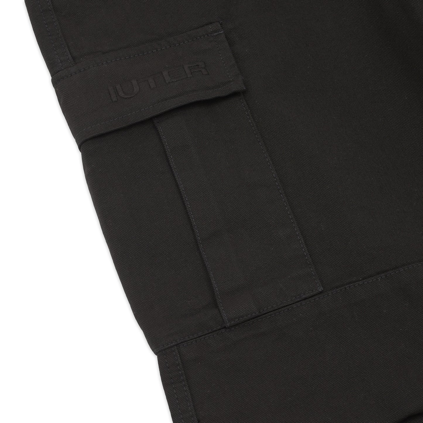 IUTER - Cargo Canvas Pant Black