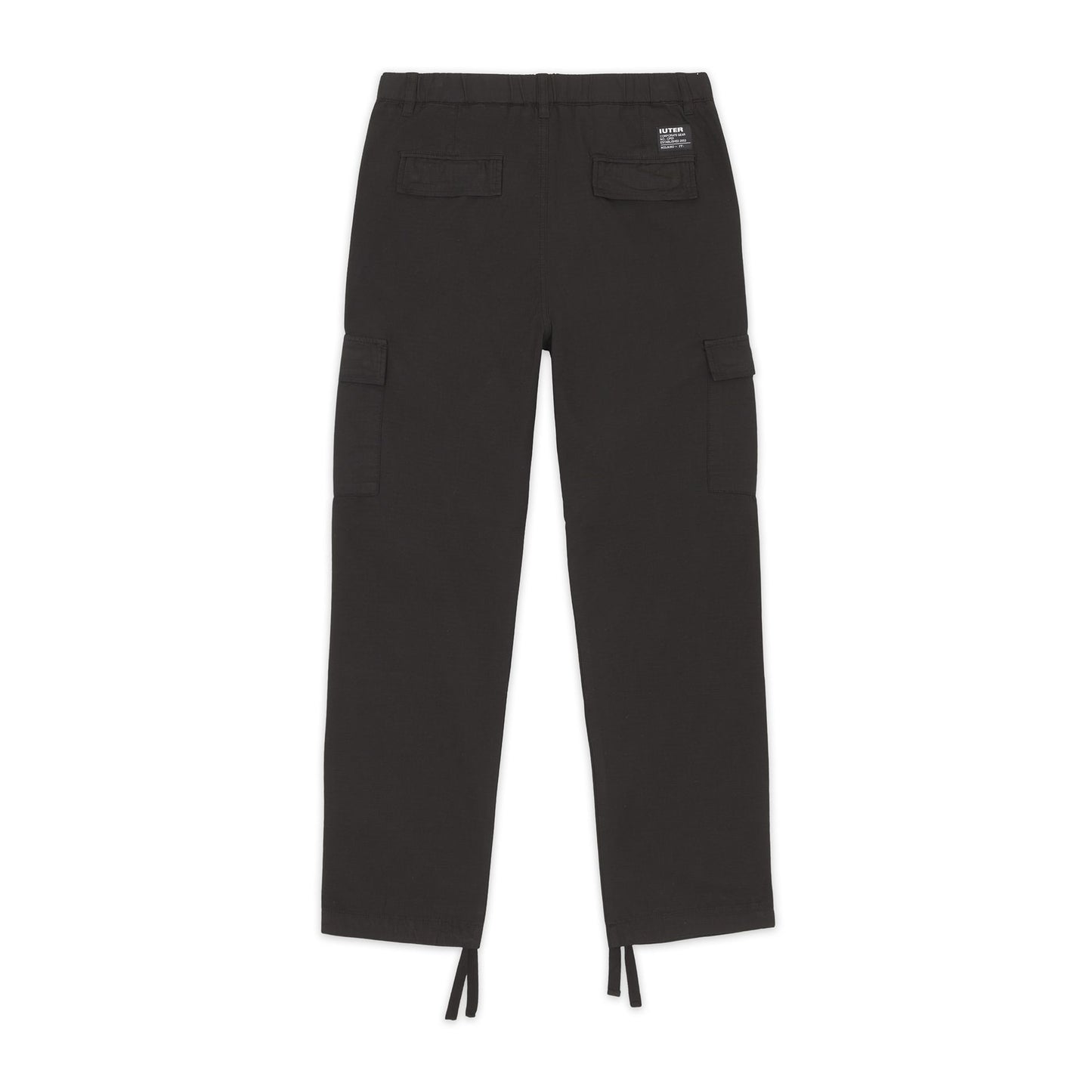 IUTER - Cargo Ripstop Pants Black