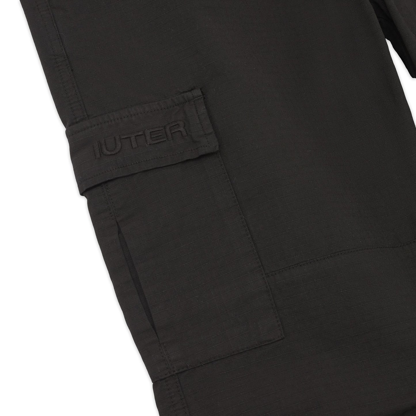 IUTER - Cargo Ripstop Pants Black