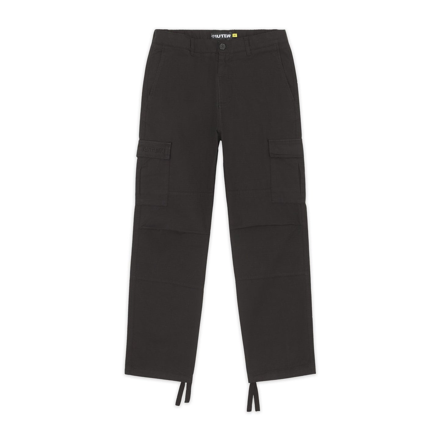 IUTER - Cargo Ripstop Pants Black