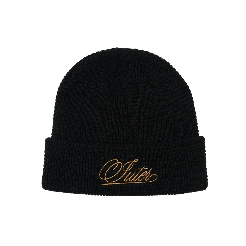 IUTER - Century Fisherman Beanie Black