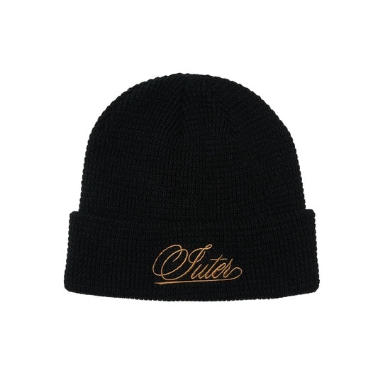 IUTER - Century Fisherman Beanie Black