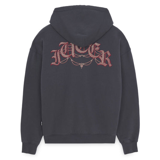 IUTER - Charm Zip hoodie Asphalt