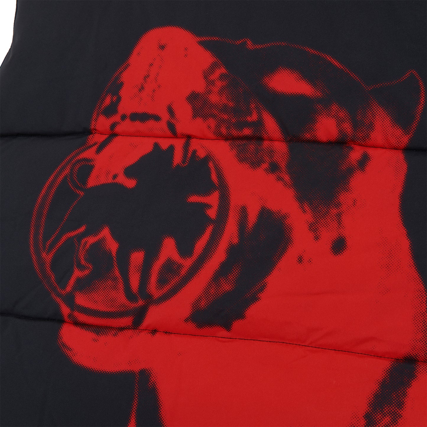 CLUB DOGO x IUTER - Dogo Breed Puff Vest Black