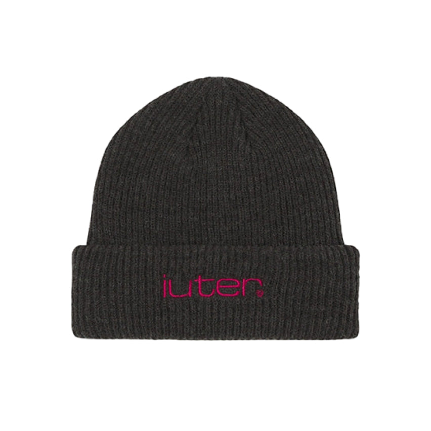 IUTER - Grid Beanie Asphalt