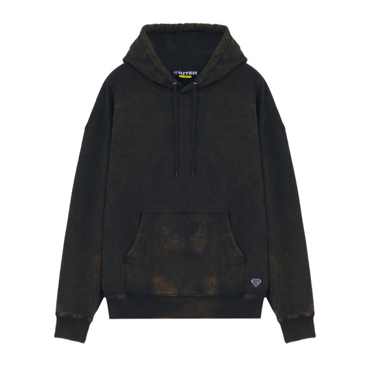 IUTER - Label Marble Hoodie
