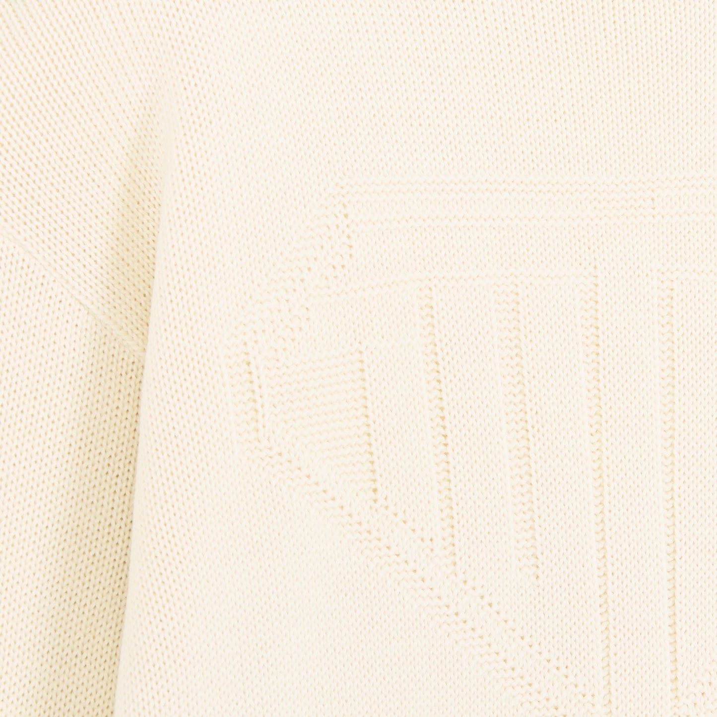 IUTER - Links Logo Knit Sweater Cream