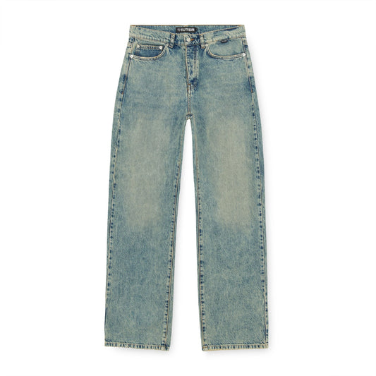 IUTER - Loose Denim Pants Blue Acid