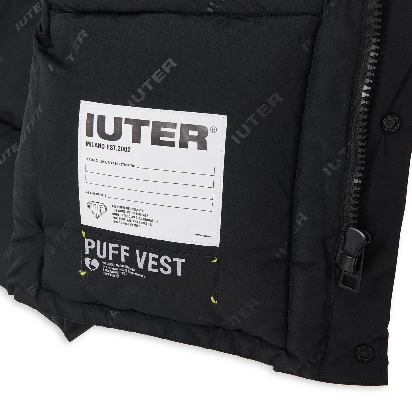 IUTER - Iuter Puff Vest Black