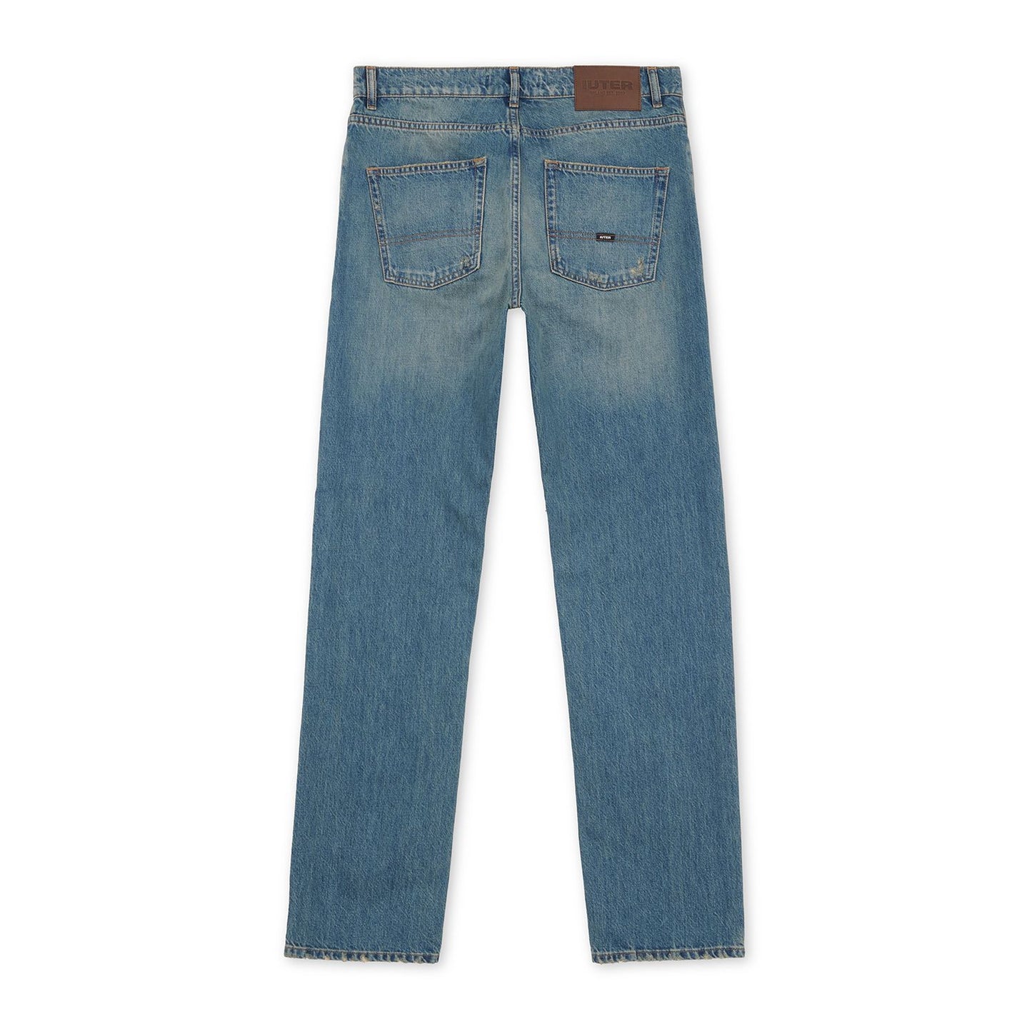 IUTER - Regular Denim Medium Blue