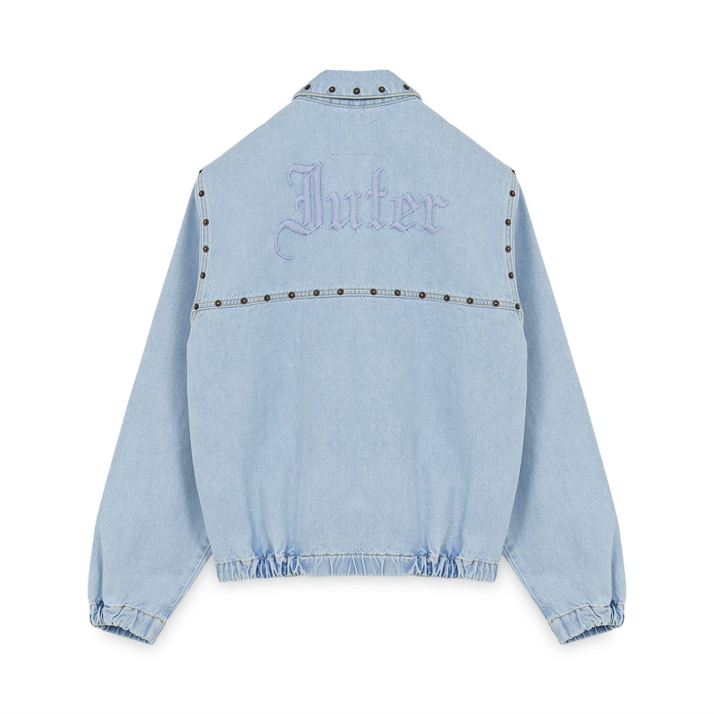 IUTER - Rivets Harrington Denim Jackets