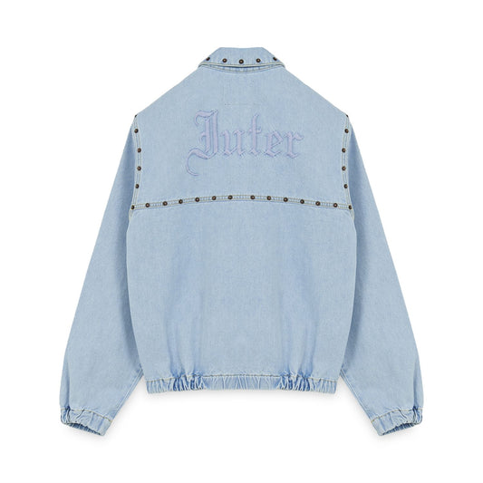 IUTER - Rivets Harrington Denim Jackets