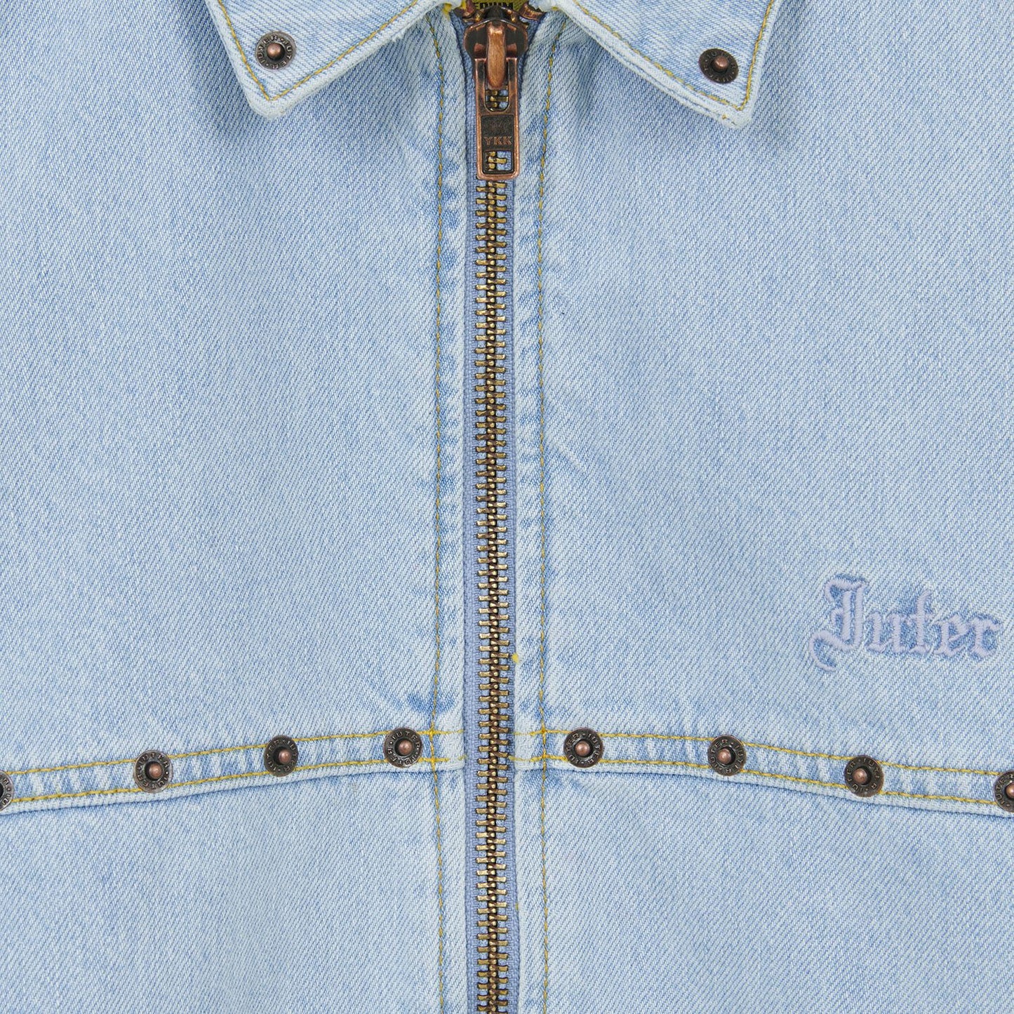 IUTER - Rivets Harrington Denim Jackets