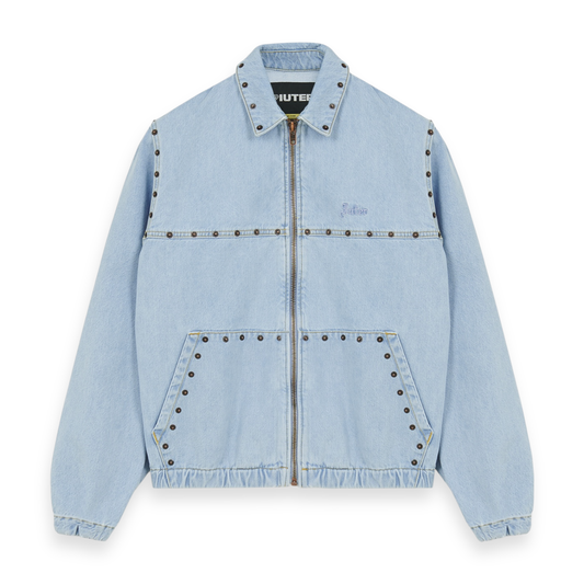 IUTER - Rivets Harrington Denim Jackets