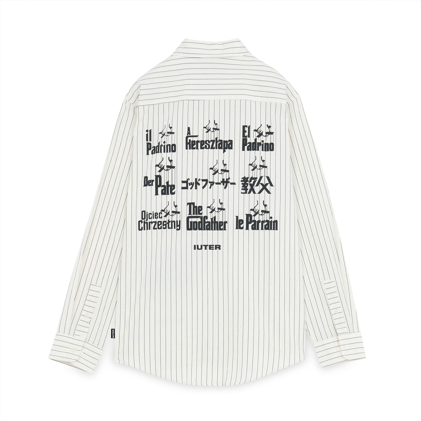 IUTER - The Godfather Worldwide Pinstripe Shirt