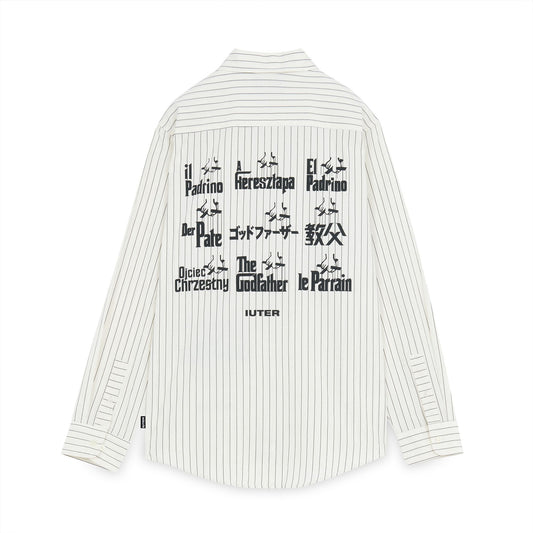 IUTER - The Godfather Worldwide Pinstripe Shirt